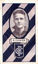 1933 Allen's League Footballers #96 Ron Cooper Front